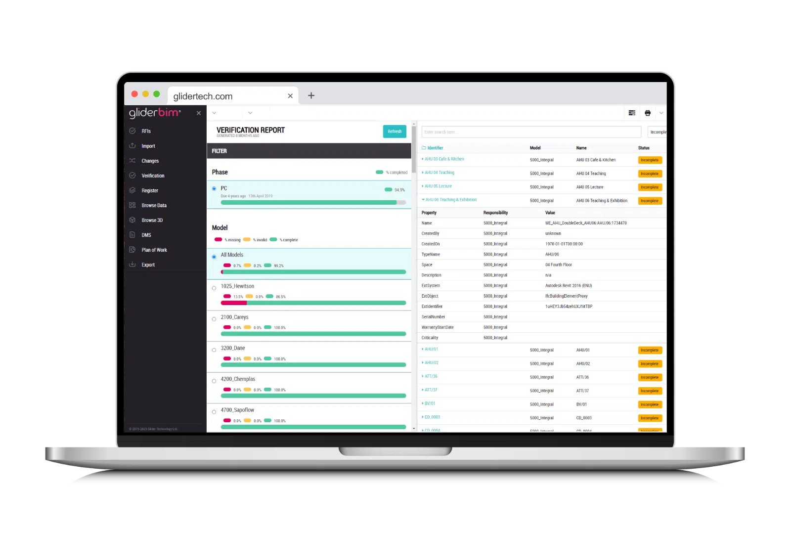 gliderbim on laptop